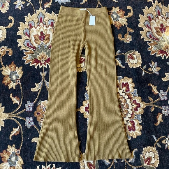 NWT Ulla Johnson Rochelle Merino Wool & Cashmere Pants in Saguaro Medium - Picture 8 of 10